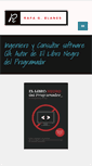 Mobile Screenshot of ellibronegrodelprogramador.com