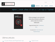 Tablet Screenshot of ellibronegrodelprogramador.com